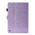 thumbnail image 3 of Dteck Smart Case for Amazon Kindle Fire HD 8 10th Generation HD8 Plus (2020 Released) 8-inch,Bling Glitter Magnetic Leather Card Holder Wallet Kickstand Automatic wake/sleep Cover,Purple, 3 of 5