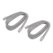 Universal CPAP Hoses, 2pcs Universal CPAP Hose High Flexibility 70.9in Length Smoother Bore Breathing Machine Tubing For Home Hospitals Various Masks Ultralight