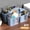 Blue, variant on Plastic Shower Caddy Basket with Handle Divided Storage Organizer Portable Cleaning Supply Holder for Bathroom Kitchen Dorm
