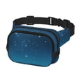 thumbnail image 2 of Disketp Night Sky Moon Dolphin Riñonera de Doble Capa, Bolsa de Cintura Ajustable para Viajes, Correr y Senderismo, Riñonera Ligera para Hombre y Mujer, 2 of 9