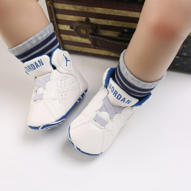 0-18 Meses Zapatos De Bebé Recién Nacido Baloncesto Jordan Zapatillas De Deporte Niño De 1 Año De Edad De Cumpleaños Bautizo Gao Jiahui unisex