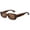 Brown, variant on Only Moment Polarized Sunglasses-Womens Polyester Vintage 90S Y2K Trendy Designer Sun Glasses Khaki One Size