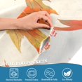 thumbnail image 5 of Yayeee Kitchen Curtains Tier Set of 2 Light Filtering 57"x24" Over Sink Window Panels, Orange Autumn Leaves, 5 of 7