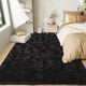 thumbnail image 2 of Alfombra LOCHAS ultrasuave y esponjosa para sala de estar, 180 x 270 cm, color negro, 2 of 8