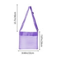 thumbnail image 3 of kladzum Beach Bag, Small Square Bag with Buckle Beach Bag Children's Beach Toy Storage Bag Play Sand Tools Beach Bag Large Capacity Outdoor Bag, 3 of 5