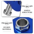 thumbnail image 3 of LIFKOME Steering Wheel Quick Release Kit 1 Set Blue Aluminum Alloy Stability For Car Steering Wheel, 3 of 6