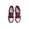 thumbnail image 4 of Big Kid's Nike Dunk Low White/Redwood-Gym Red (FB9109 115) - 5, 4 of 4