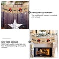 thumbnail image 4 of Happy New Year Banners Linen Buntings Party Decorations (Assorted Color), 4 of 6