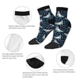 thumbnail image 5 of Pofeuu Glowing Butterfly Print 30cm Socks, Adult Running Hiking Socks for Youth and Adult, 5 of 7