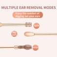 thumbnail image 4 of Kit de eliminación de cerumen, herramientas de eliminación de cerumen 6 en 1, limpiador de oídos reutilizable, juego de púas de oído de acero inoxidable con caja de llavero de utilidad para su uso Rojo Verde Cocina, Decoración y Otros, 4 of 5