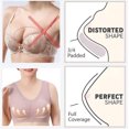 thumbnail image 4 of ylioge XL-4X Plus Size Sports Bras for Women No Underwire Push Up Bralettes Lightweight Solid Color Breathable Full-Coverage Sleeping Underwear Bra, 4 of 6
