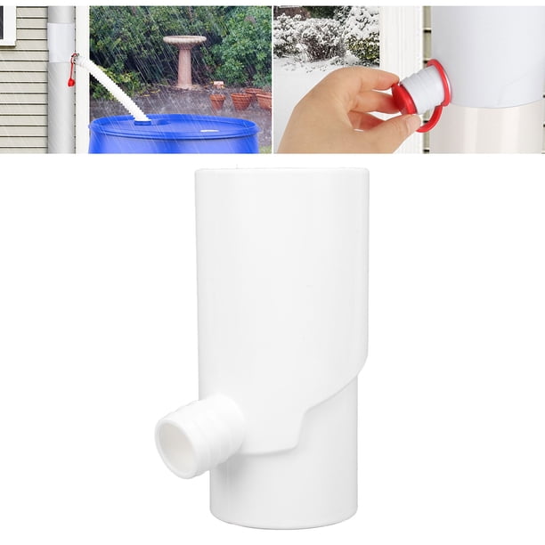 Kit De Desviador De Barril De Lluvia, De Recolección De Agua De Lluvia Barriles De Lluvia Para Recolectar Agua De Lluvia Del Desviador De Bajante De Canalón Desviador De Agua De