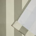 thumbnail image 4 of Exclusive Home Canopy Stripe Indoor/Outdoor Grommet Top Curtain Panel Pair, 54"x84", Taupe / Sand, 4 of 6