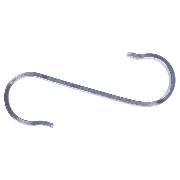 6X en Forma de S de Acero Inoxidable Potente Porta Perchas para Cocina Soporte para Ropa, 19X19 mm