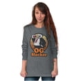 thumbnail image 3 of Popeye Wimpy OG Slacker Funny Retro Long Sleeve TShirt Men Women Brisco Brands S, 3 of 6