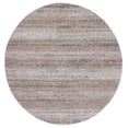 thumbnail image 3 of Safavieh Havana Flora Striped Indoor/Outdoor Area Rug, Light Brown/Ivory, 6'7" x 6'7" Round, 3 of 12