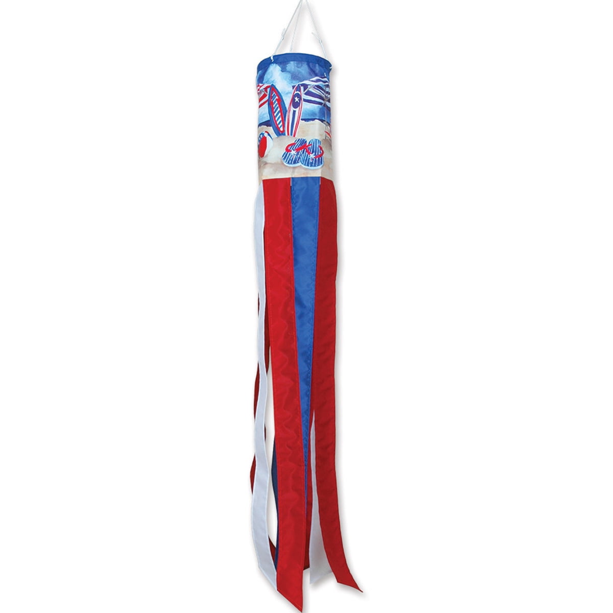 Premier Kites Windsock Patriotic Beach