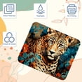 thumbnail image 3 of Leopard Printed Square Mouse Pad, 8.3x9.8 Inch Non-Slip Rubber Bottom Gaming Mouse Pad for Office Use, 3 of 6