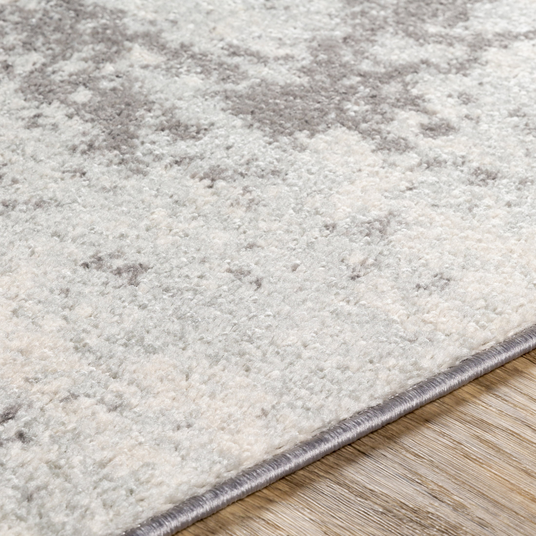 Livabliss Sunderland Modern Abstract Area Rug,7'10" x 10'2",Medium Grey