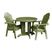 highwood® Eco-Friendly Hamilton 3pc Round Dining Set
