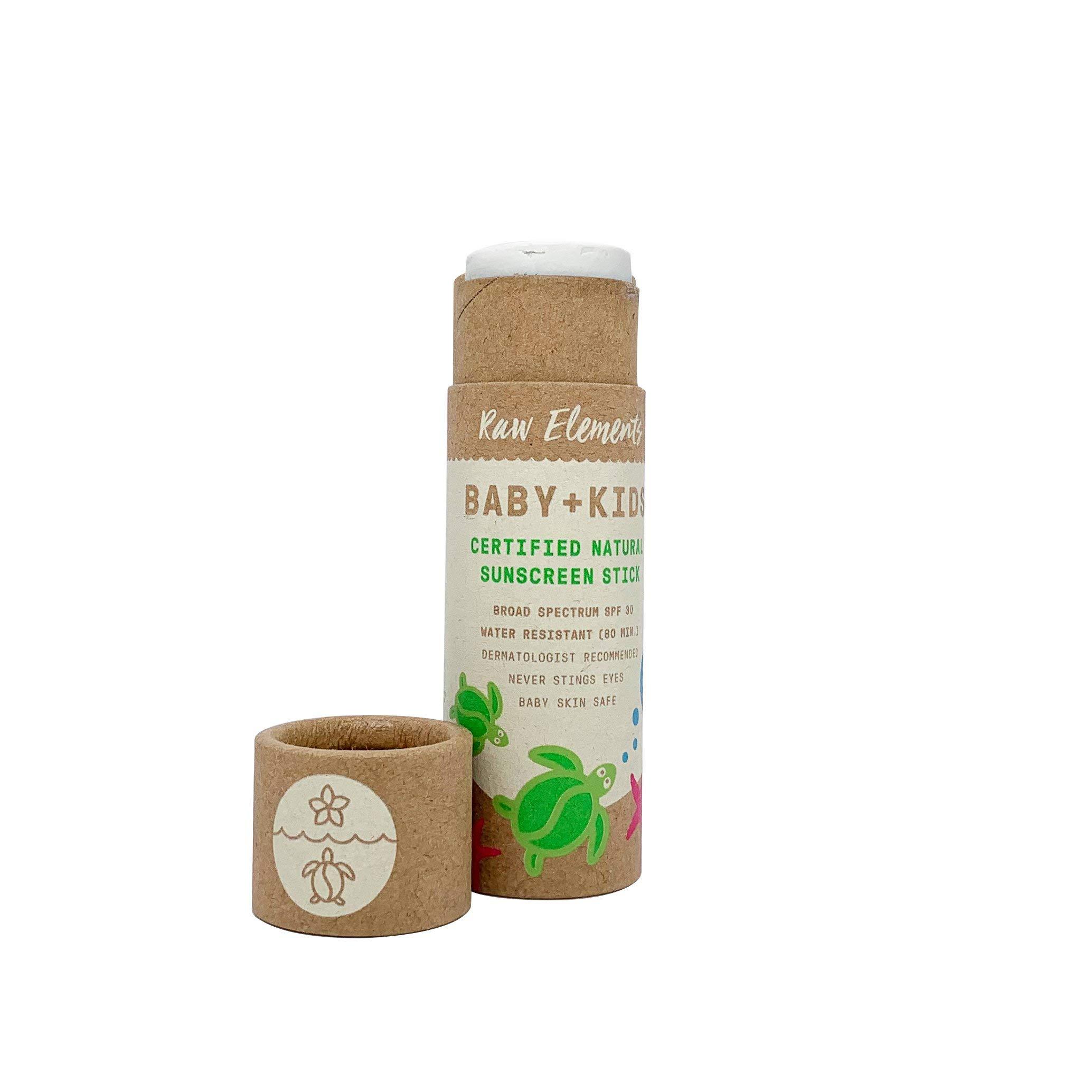 Raw Elements Baby/Kids Mineral Sunscreen SPF 30 Stick 1.0 oz