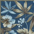 thumbnail image 4 of HomeRoots 350306 8 ft. x 10 ft. 6 in. Polyester Ocean Area Rug, 4 of 4
