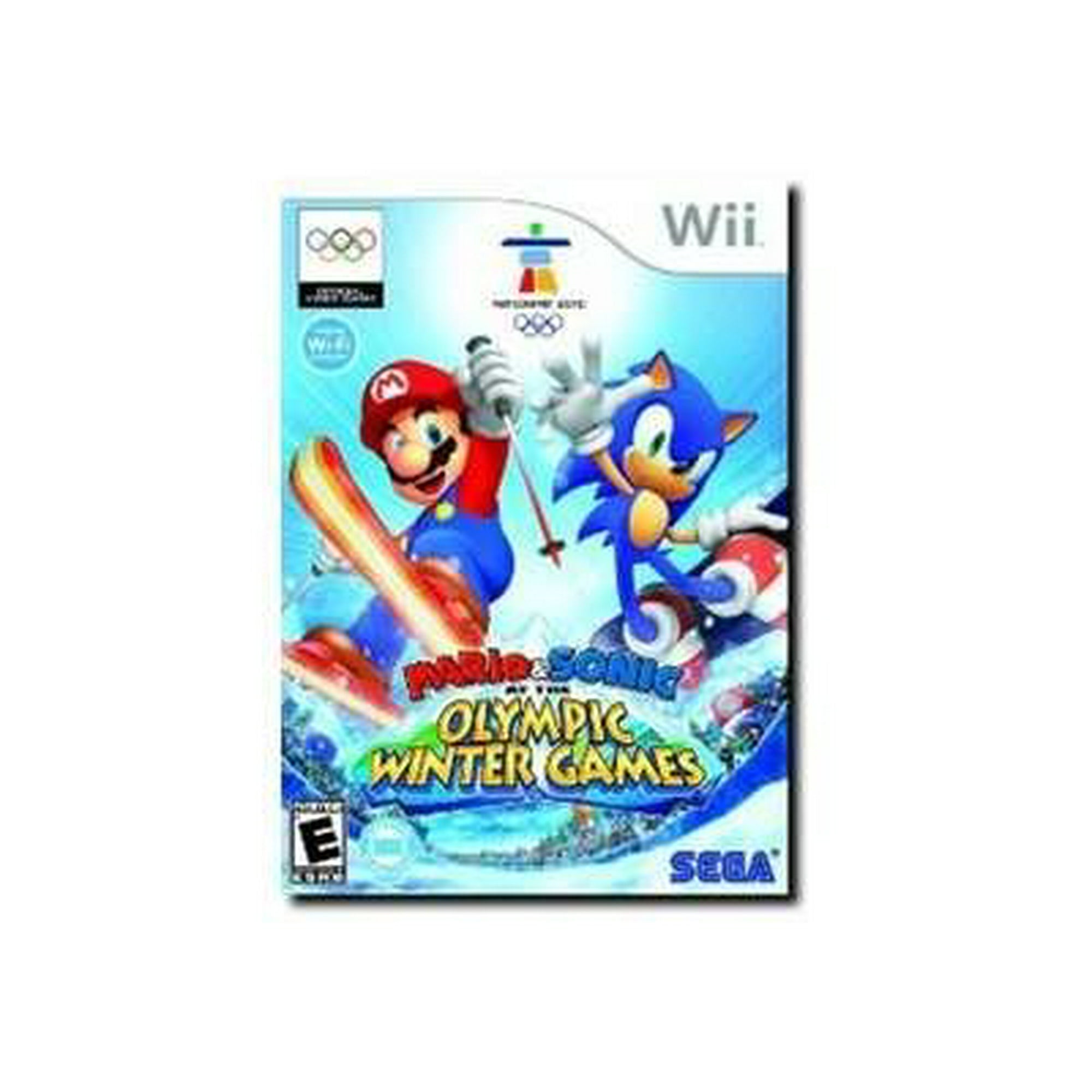 Mario Sonic at the Olympic Winter Games Wii Walmart