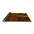 thumbnail image 2 of Ahgly Company Indoor Rectangle Oriental Yellow Modern Area Rugs, 5' x 8', 2 of 4