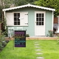 thumbnail image 2 of Pride Garden Flag, Kindness Peace Equality Love Inclusion Hope Diversity Garden Flag Spring Summer Yard Lawn Outdoor Decorative, 2 of 7