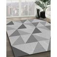 thumbnail image 3 of Ahgly Company Machine Washable Indoor Rectangle Transitional Gray Area Rugs, 3' x 5', 3 of 7