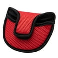 thumbnail image 3 of LOVIVER 2pcs Portable Golf Putter Mallet cover Protection ion Clubs Putter Protective, 3 of 8