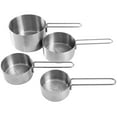 thumbnail image 3 of Martha Stewart Stainless Steel Measuring Cups Silver (9129277.04) 935116436M, 3 of 8