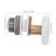 thumbnail image 2 of CTIRCHIU 6Pcs Replacement Shower Door Roller ABS Multi for Homeowners, 2 of 7