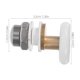 thumbnail image 2 of GAXIRE 6Ud Corrediza Para Puerta De Ducha En Latón Y ABS Compatible Con Vidrio De 6 A 8 Mm, 2 of 6