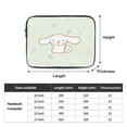 thumbnail image 4 of Cinnamoroll Laptop Case Sleeve, 17 inch Laptop Sleeve Bag Durable Shockproof Protective Computer Carrying Cover, 4 of 8