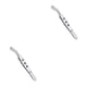 thumbnail image 3 of Seitruly Pinzas de precisión para párpados de acero inoxidable, pinzas de limpieza para eliminación de obstrucciones oculares, herramientas con mango Type4 NO4 Seitruly CBP195936, 3 of 6