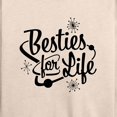 thumbnail image 3 of Instant Message - Besties For Life - Women's Lightweight French Terry Long Sleeve Shirt, 3 of 6