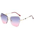thumbnail image 3 of Unisex Square Classic Cat Eye Sunglasses Cateye Sunglasses Y1041, 3 of 4