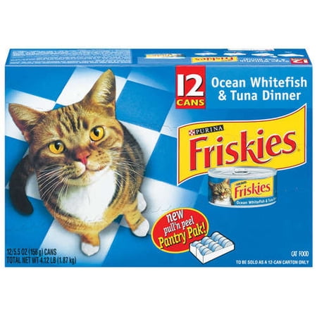 Friskies Ocean Whitefish/tuna 12pk Cat