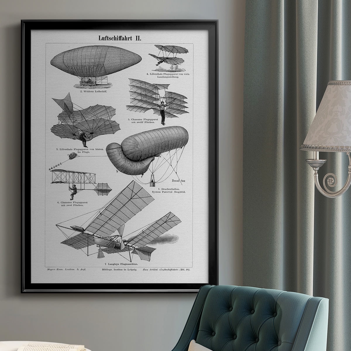 Industrial Flight Premium Classic Framed Print - Ready to Hang