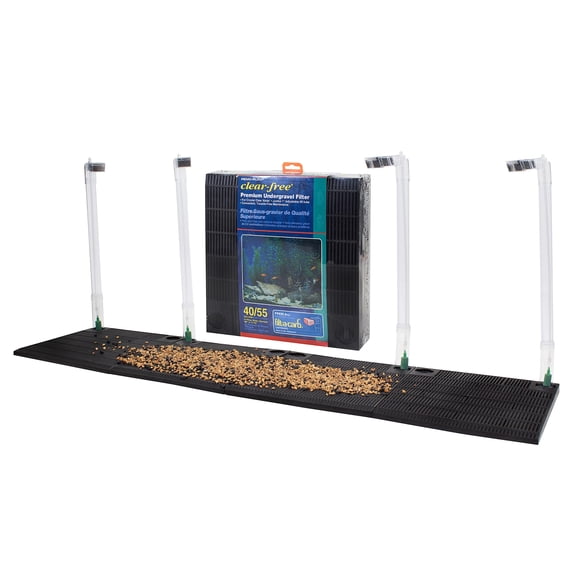 Filtro para acuario Penn-Plax CFU55 de fondo 40-55 gal