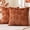 Light Rust Pumpkin, variant on decorUhome Fall Throw Pillow Covers 18x18 Pack of 2, Soft Plush Faux Wool Couch Pillow Covers, Orange (Pillow Cover Only, No Inserts Included)