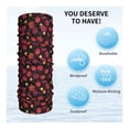 thumbnail image 3 of Neck Gaiter Face Mask Men Women, Beautiful Maple Leaf Lantern Warmer Breathable Face Cover Scarf Bandanas Head Wrap Hiking Cycling Ski Sports, 3 of 6