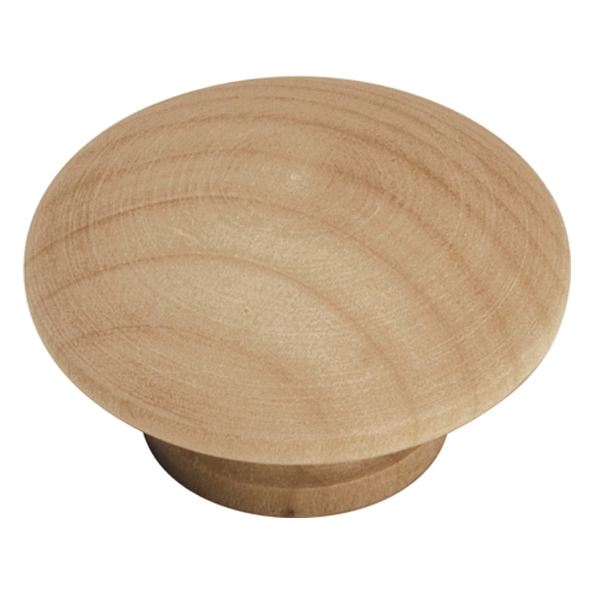 P10506C-BIR  Birch Wood 1 1/4" Round Ball Cabinet Drawer Knob 
