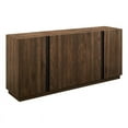 thumbnail image 1 of Buffet Moderne 4 Portes en Bois 70 Pouces - Noyer Foncé, 1 of 5