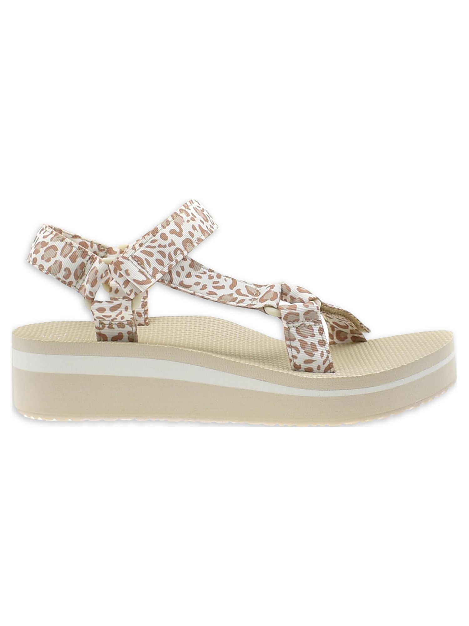 Time and Tru Women's Platform Nature Sandals