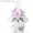 10cm-1, variant on Self-deprecating Bear Jhikwas Jiikawa Plush Toy Co-branded Doll Pendant Cute Jiyi Xiaohachi Usaki Bedroom Ornaments