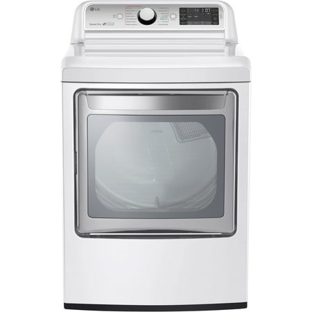 LG DLEX7600WE - Dryer - freestanding - width: 27 in - depth: 29 in - height: 45.5 in - front loading - white