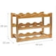 thumbnail image 2 of Solución de almacenamiento que ahorra espacio: elegante botellero de madera de 3 niveles para 12 botellas, 2 of 5