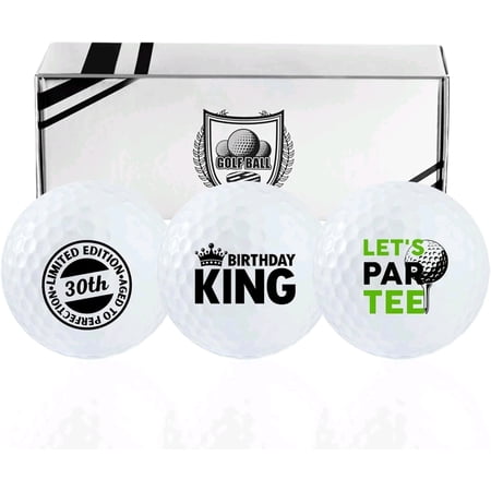 30th Birthday Gifts for Men Golfer Balls Set for Him Husband Perfect for Dad Golf Lovers for Father s Day Birthday Christmas